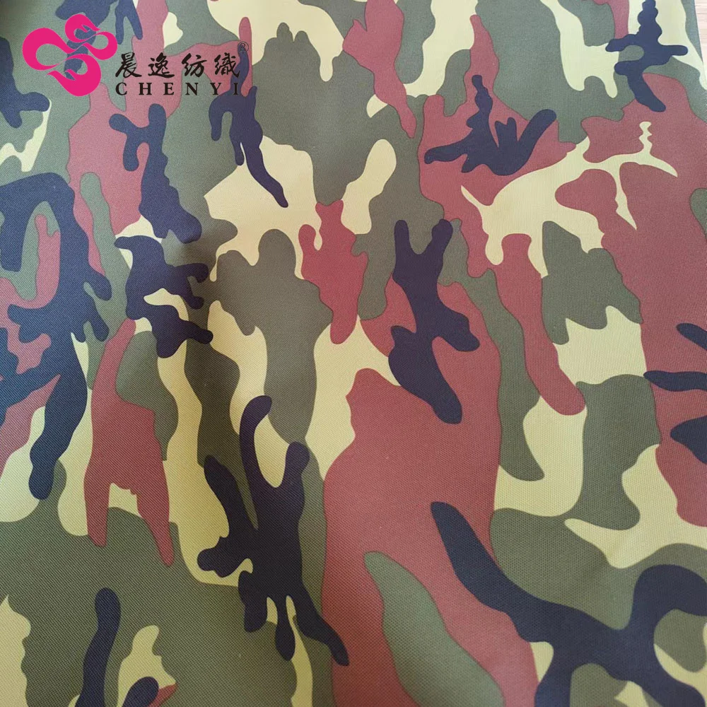 190T камуфляжная 100% полиэфирная Тафта Ткань