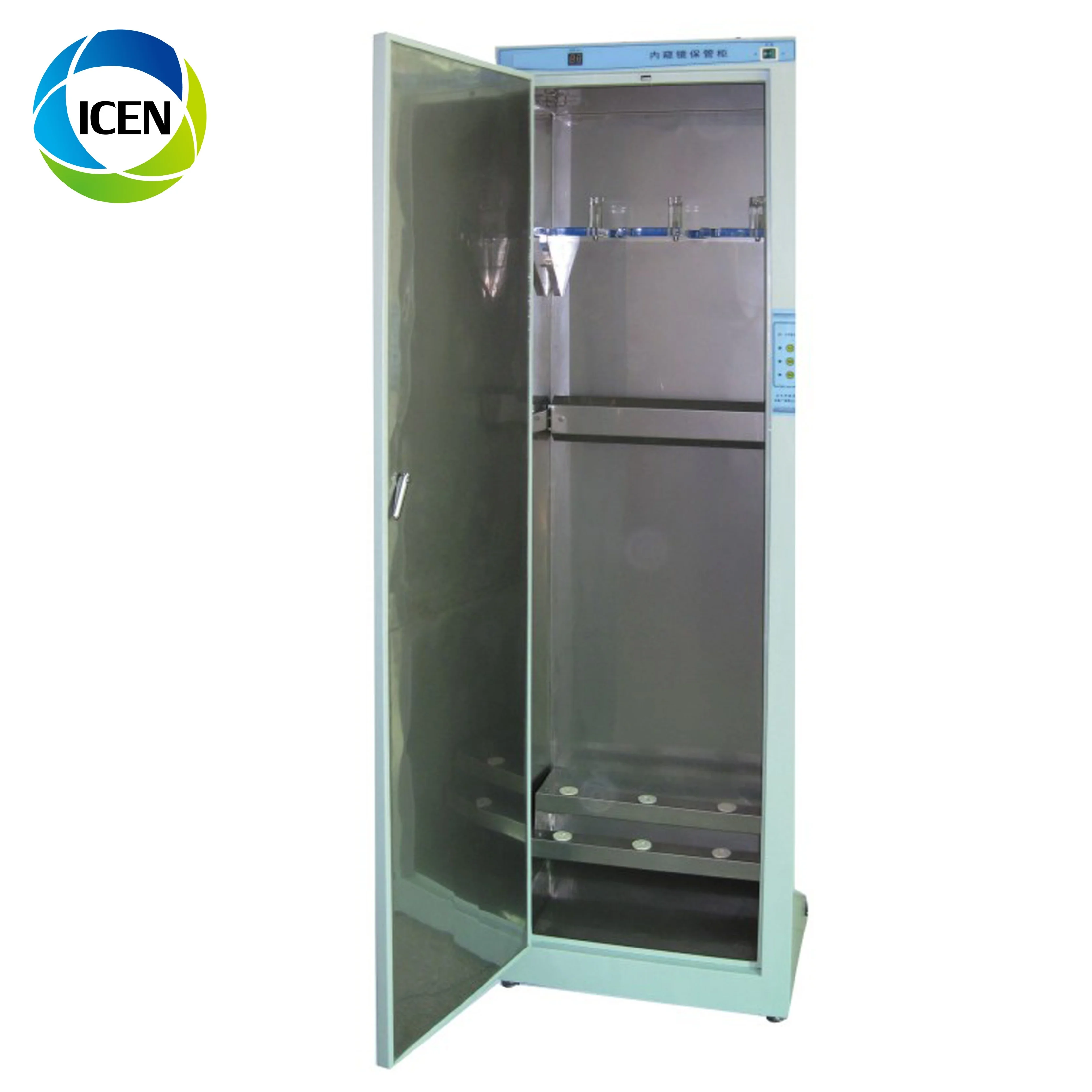IN-P017 Medical double door gastroscopy  colonoscopy endoscope storage cabinet price