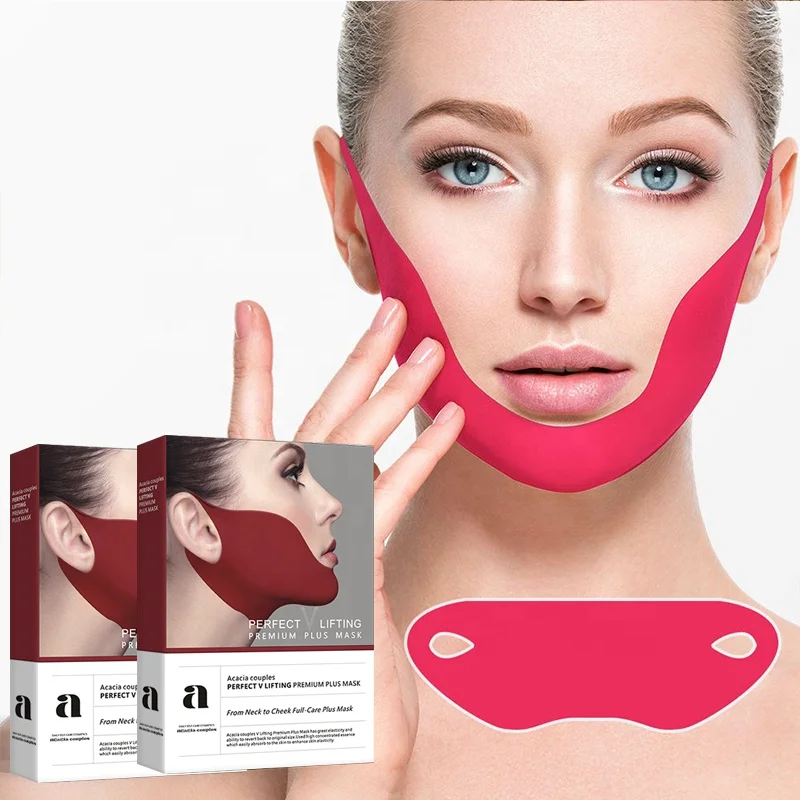 Wholesale V Line Facial Lift mask Double Chin Reducer Intense Lifting Layer Mask Lifting Patch for Chin Up V Line Facial Mask