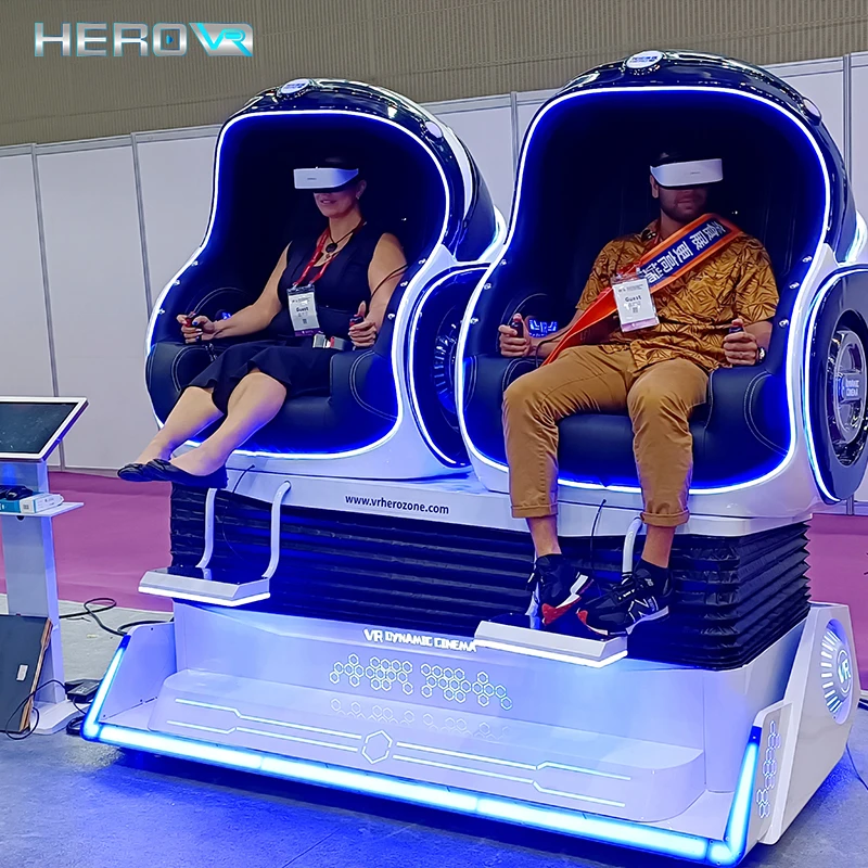 HEROVR Shopping Malls Fast Return Investment Fun Futuristic Experience Customized 9d VR Cinemas for Kids