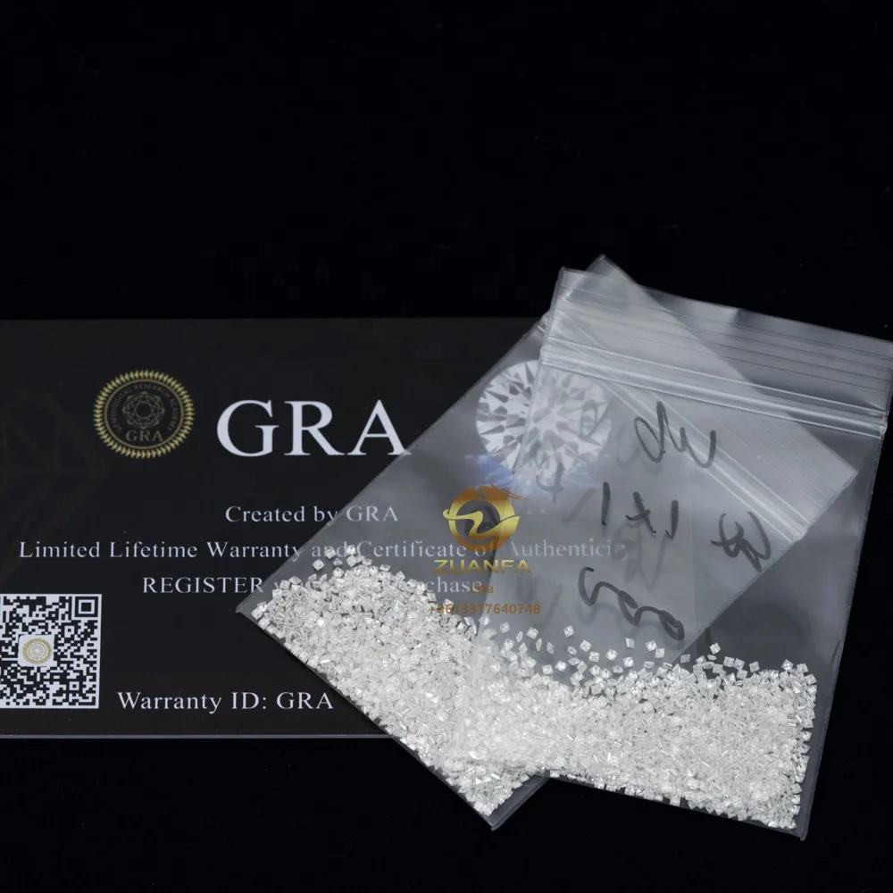 Wholesale top quality DEF color VVS clarity pass diamond tester princess cut gemstone loose moissanite