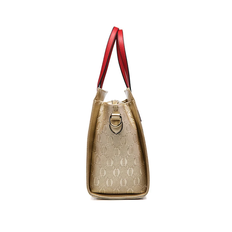 Оптовая продажа, трендовый 4 шт в 1 комплект композиционная кожа Сумки из натуральной кожи для женщин, женская сумка, сумки для рук