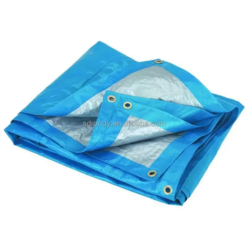 Outdoor Custom PE Plastic Tarpaulin Sheet Tent Tarps Tarpaulin Covers Cheap Tarps