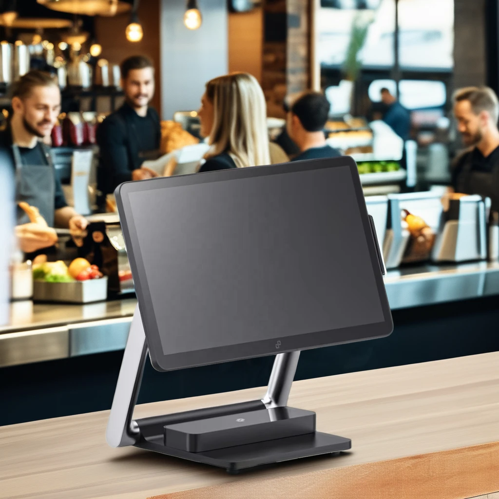 15 Inch Dual Display Cash Register POS Windows & Android Retail Touch Screen Terminal