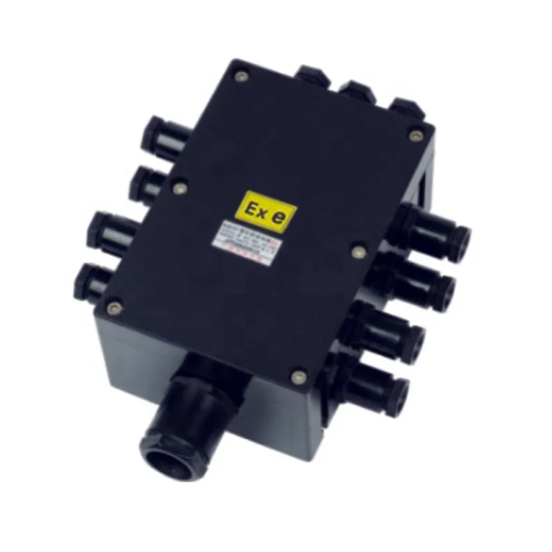 Fiber glass reinforced polyester corrosion weather proof SMC GRP explosion proof enclosure box ex e