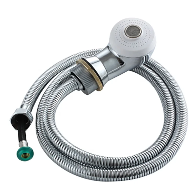 Wholesale Hair Salon Shower Head Rainfall Chrome High Pressure washing single hose salon shower head T42A-09