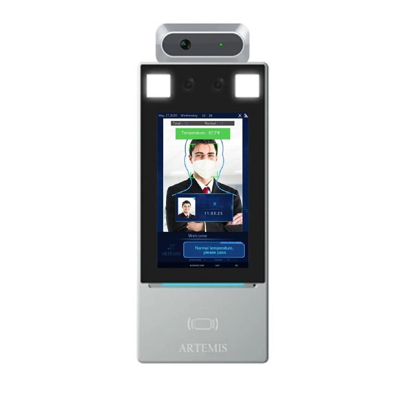 Artemis биометрическая система распознавания лиц контроля доступа и