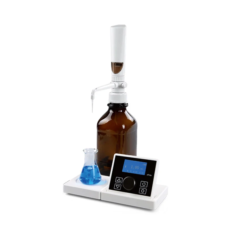 dTrite Laboratory Liquid Handling Titration Device Electronic Titrator Digital Burette