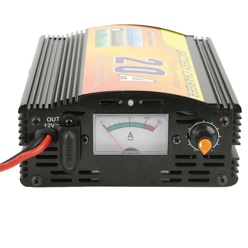 Оптовая продажа зарядное устройство для аккумуляторов 20 А 12 В переключатель режима аккумулятора 220 переменного тока в постоянного питание от солнечной энергии автомобиля