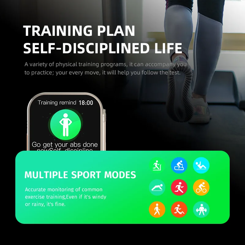 Latest Sports 1.91 Inch Square Screen Tft Screen Smart Watch Wireless Charging Thoughtful Hw8 Ul-tra Smartwatch Serie 8