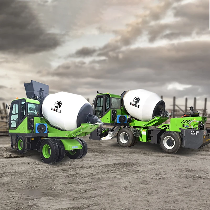 Прямая Продажа с завода самовыгружаемая Бетономешалка SLM3500RW 3.5 м3 для продажи в Дубае