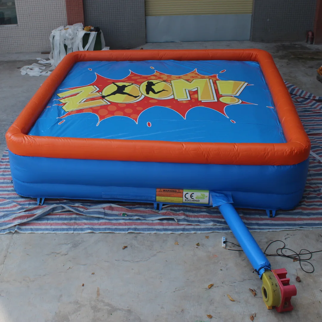 Inflatable Stunt Mat Big Jump Airbag custom Extreme Sports Freefall print Jump Landing Inflatable Air Bag Crash Jumping Pad