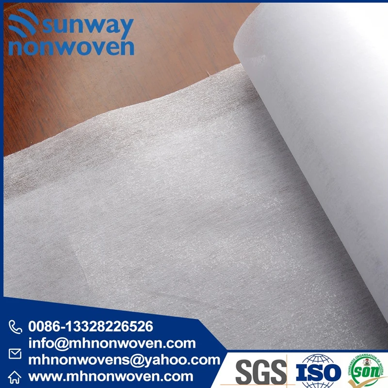 100 Polyester Non Woven Cloth Shirt Collar Fusing unterlining ng 1025hf