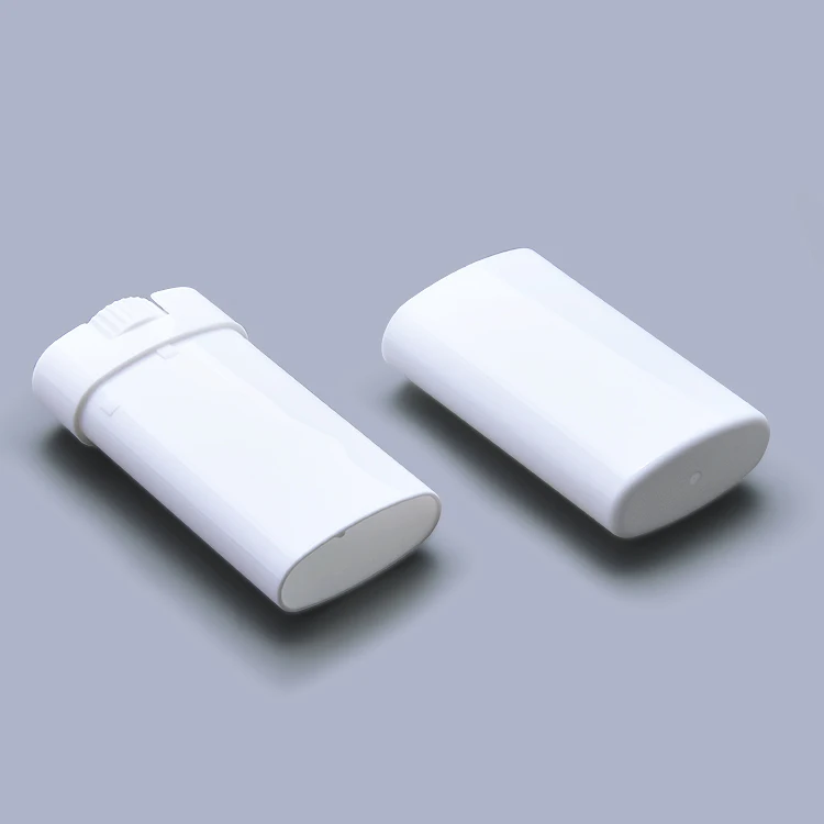 Free sample 5g 15g white empty plastic pp deodorant stick container antiperspirant stick bottles packaging