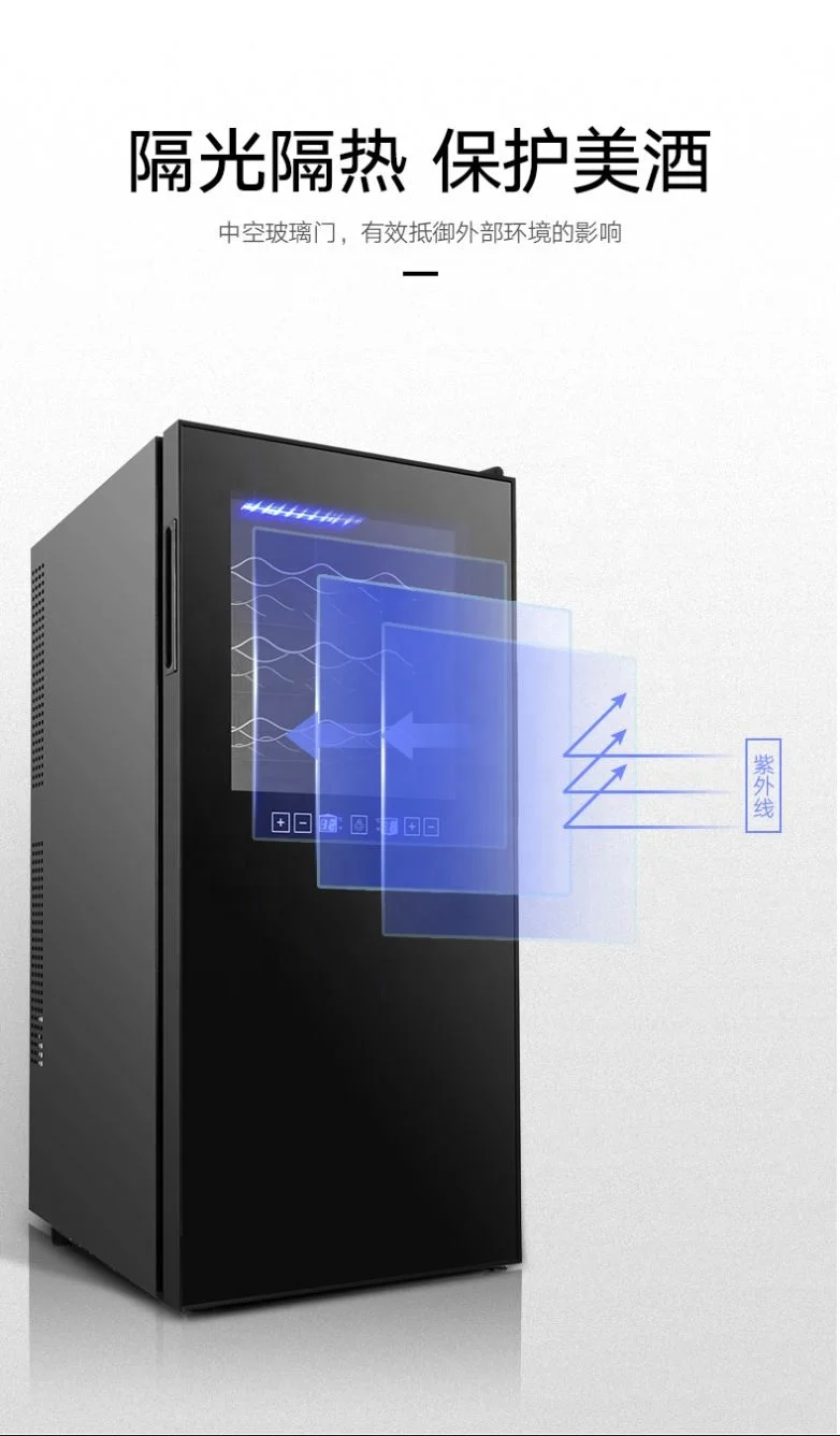 Factory wholesale 48 bottles compressor cooling display refrigerated wine cabinet cellar fridge