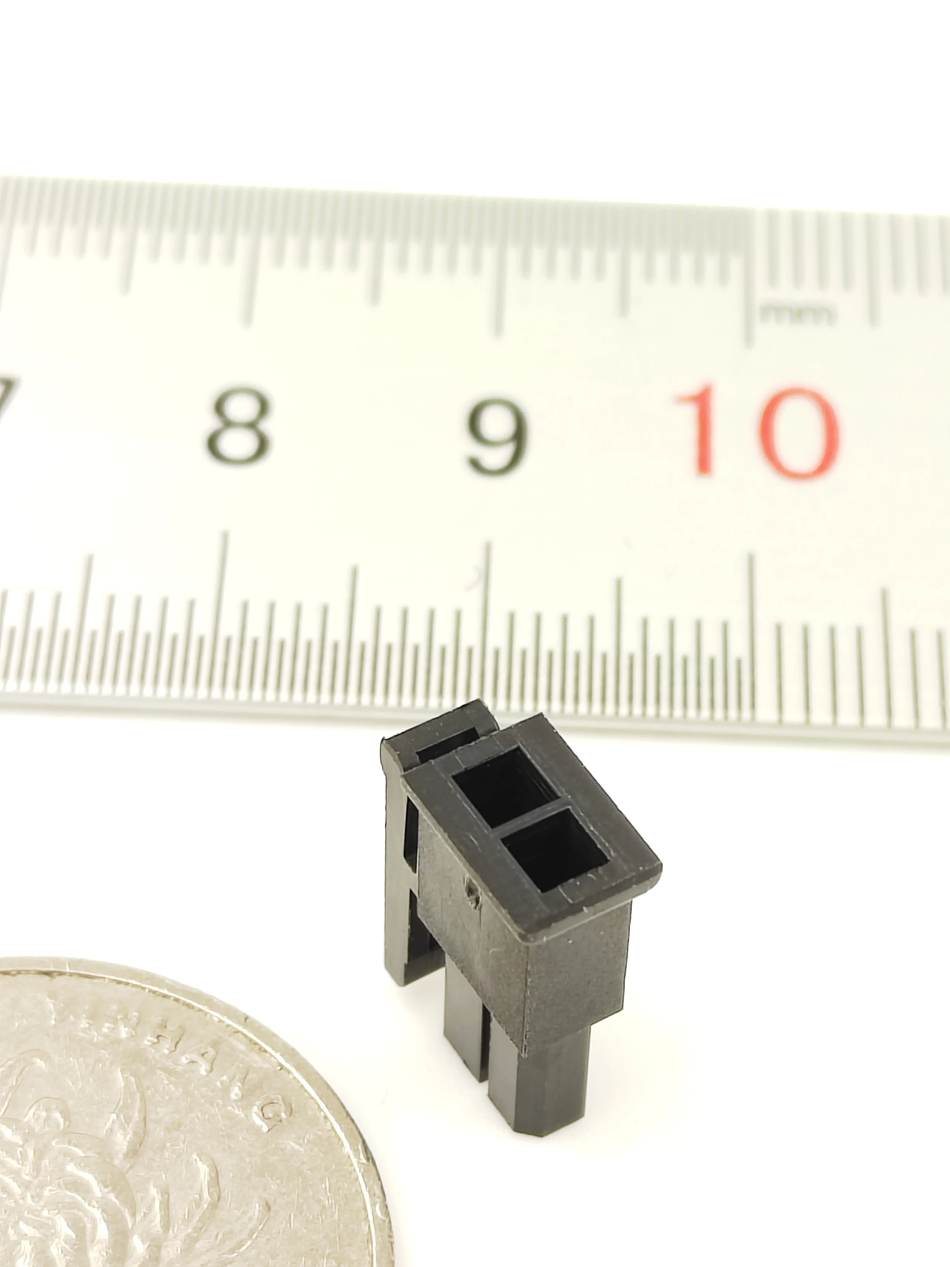 HOYATO Connector 2 3 4 5 6 7 8 9 10 11 12 Pin Single Row 3MM Male And Female Plastic Shell Through Hole Housing