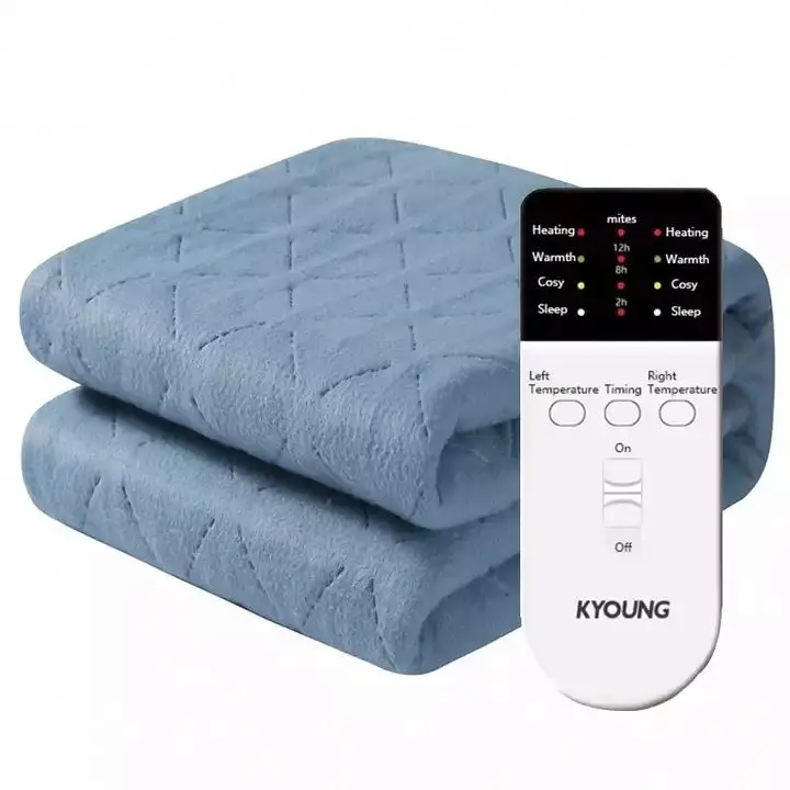 Leisure Household Products customized electric heated weighted blanket warmte elektrisch heated electric blanket throw bl