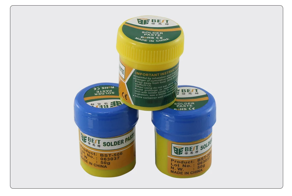 BST-507 Высокое качество без примесей свинца и средней температуре посадки для нанесения паяльной пасты на печатные платы Олово паста для Светодиодная лампа с составным