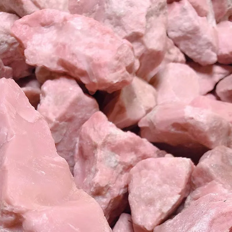 Wholesale natural crystal High Quality  Pink opal raw stone