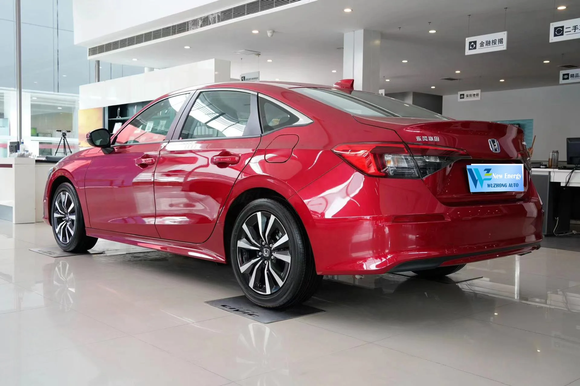 2023 Popular Selling hybrid Used Honda Civic Pioneer Electric Vehicle 180km 5 Seat used electric car for Adult