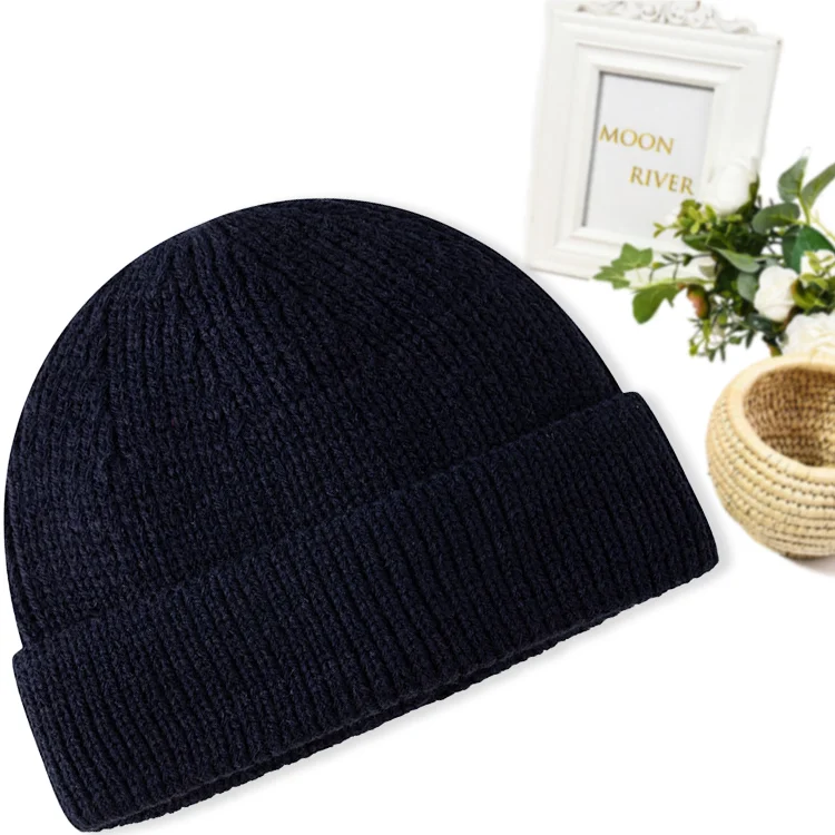 Hot Selling Plain Custom Tactical Watch Cap Beanie Skull Knitted Hat