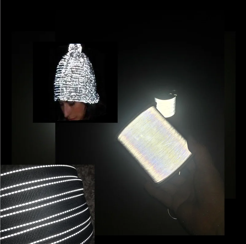 В наличии размеры 0 12 мм 15 2 3 4 5 серебристо-серый Светоотражающая нить для машинной вышивки шерстяной пряжи вязания одежды логотип