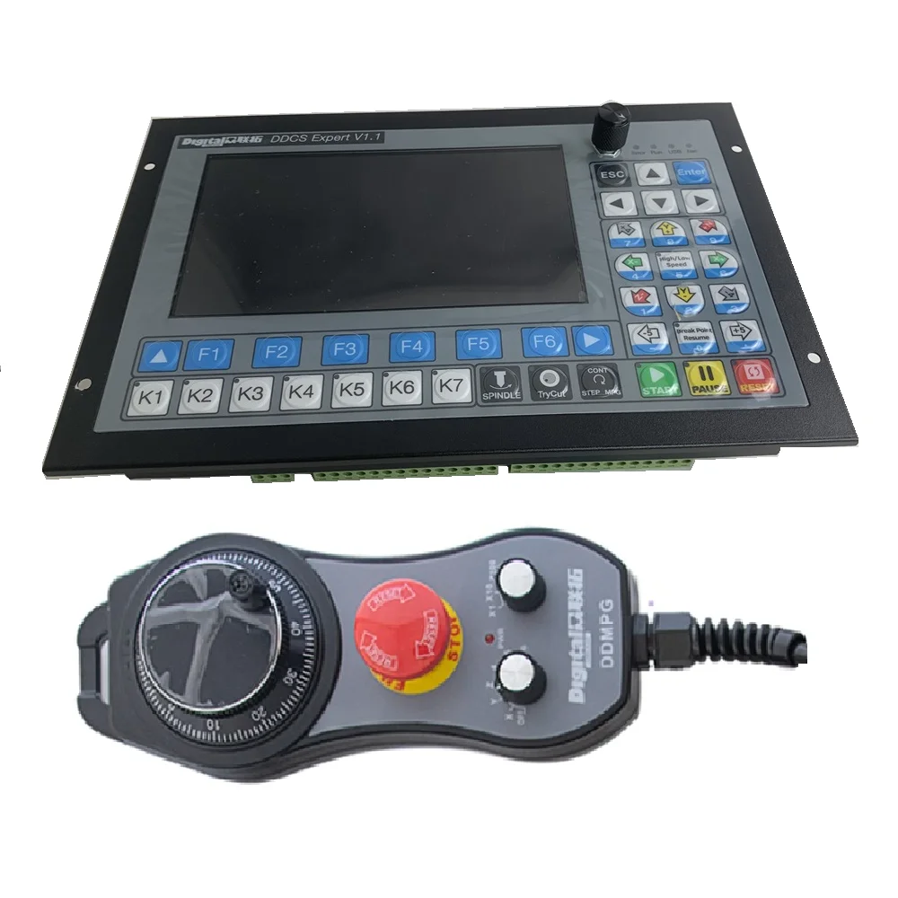 China CNC Manufacture DDCS-Expert 3Axis  G-Code Motor Controller  With Mpg For Fanuc CNC Machines CNC Machined Aluminum Parts