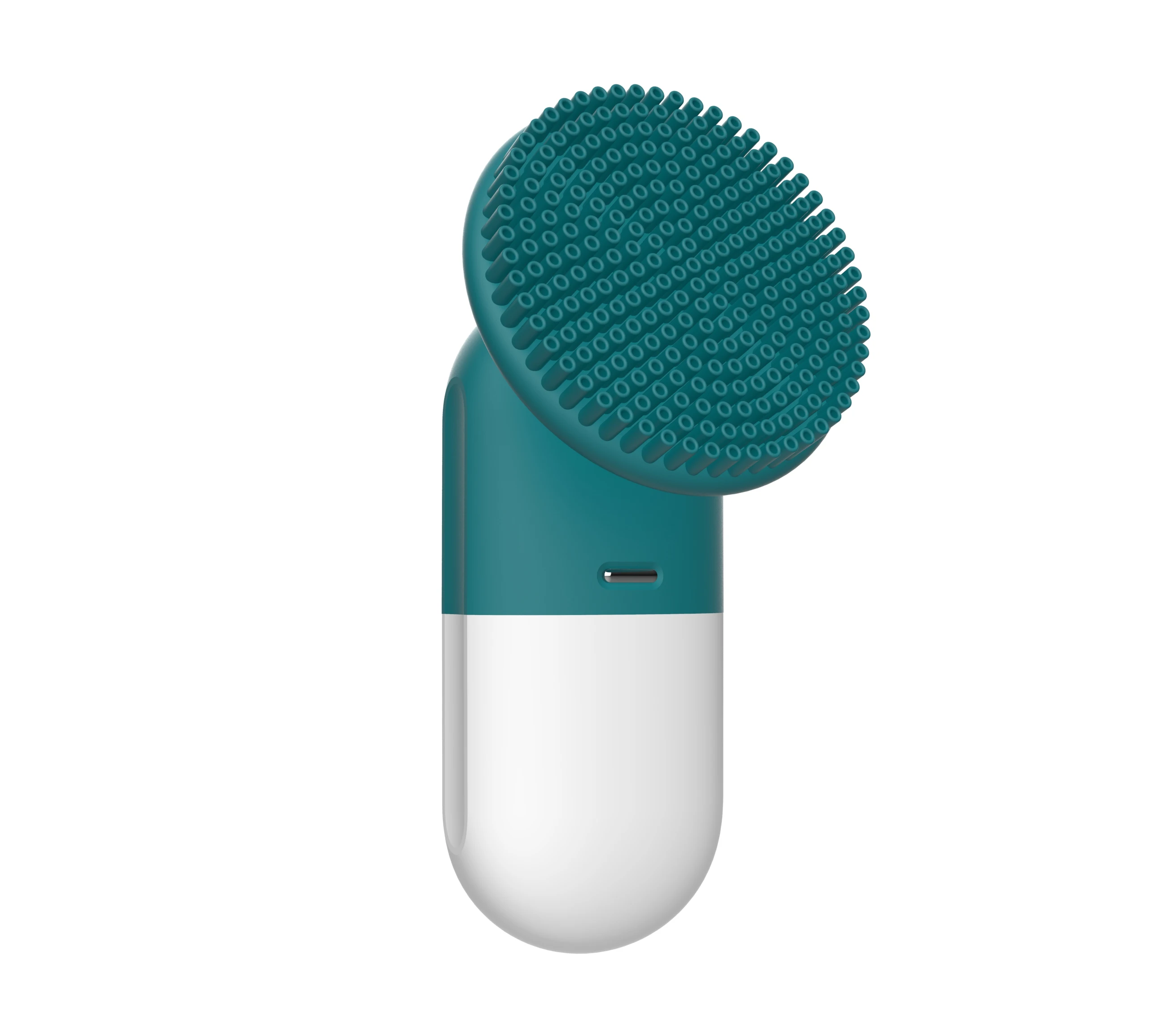 2022 Custom Beauty Skin Care Wash Face Sonic Facial Cleansing Brush Soft Silicone