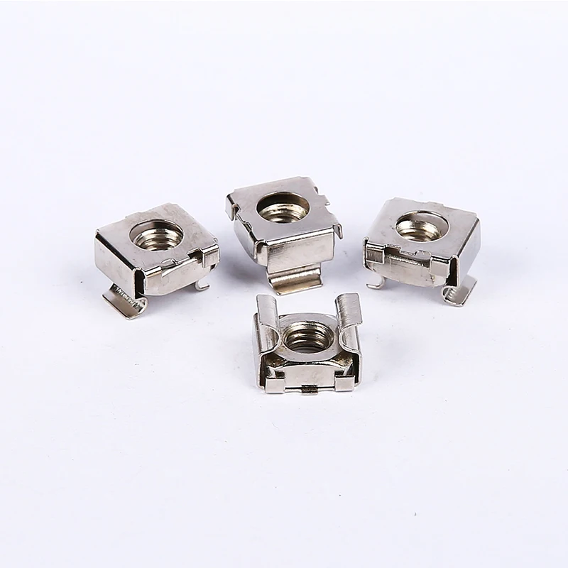 Factory Customized Cage Nuts M3 Cage Nut M4 Zinc Plated Square Weld Cage Nut DIN Tengdafei CN;GUA Metric,imperial (inch)