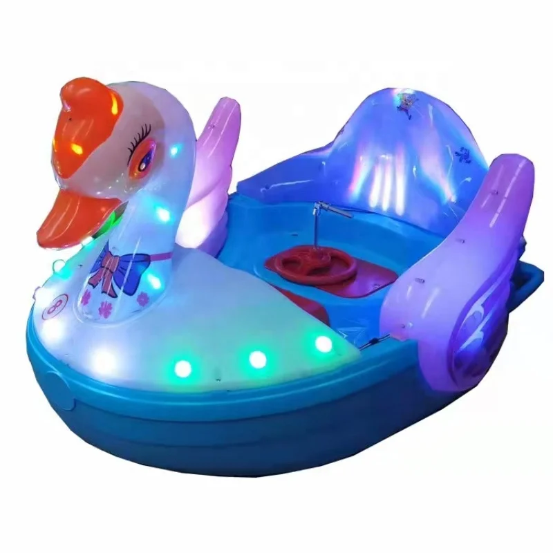 Original manufacturer HDPE Swan Electric bumper boats for sale
