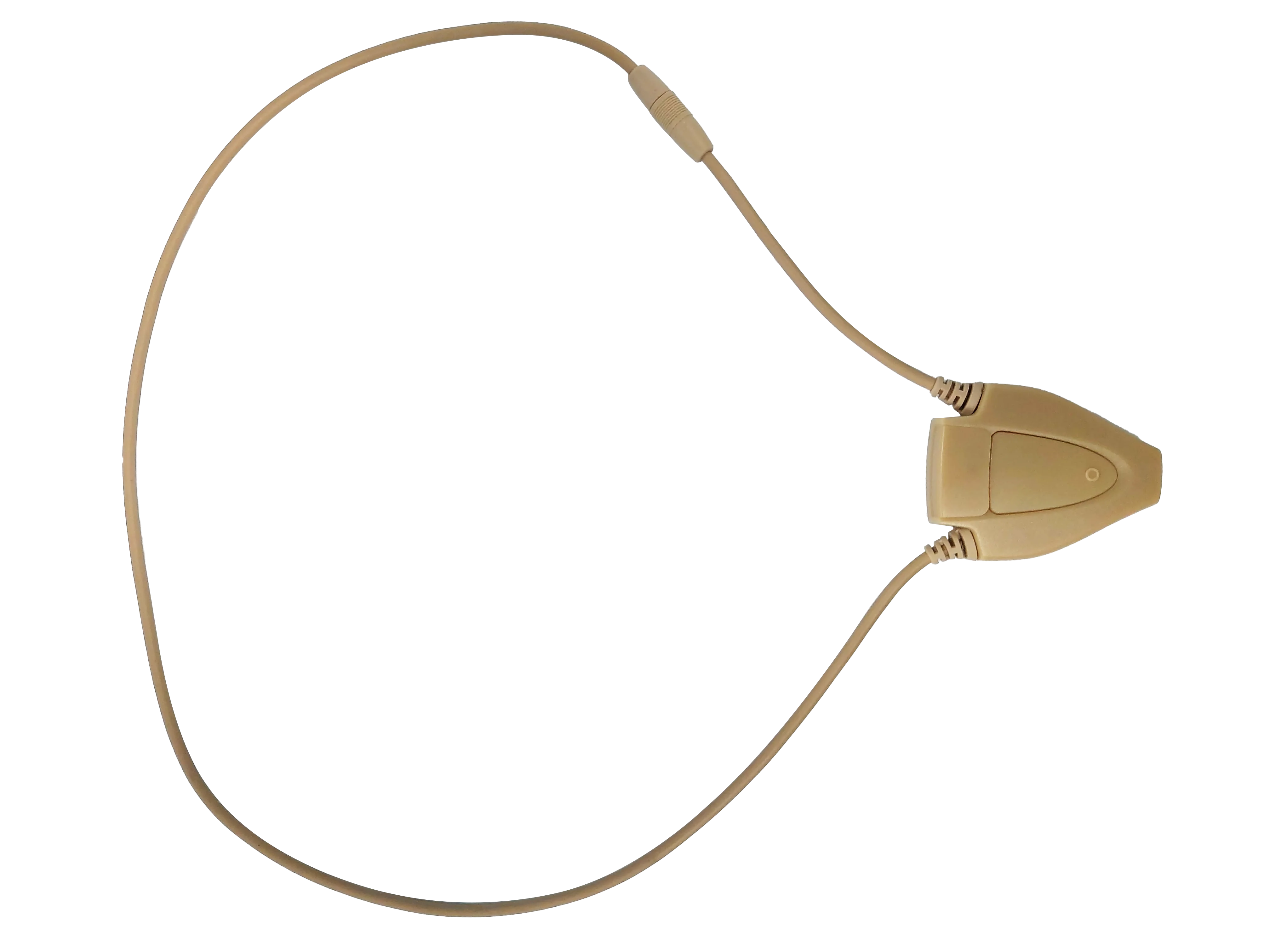 Bluetooth walkie talkie   Earpiece with Neck Loop PTT Speaker Microphone for Detective Fighting System send tone