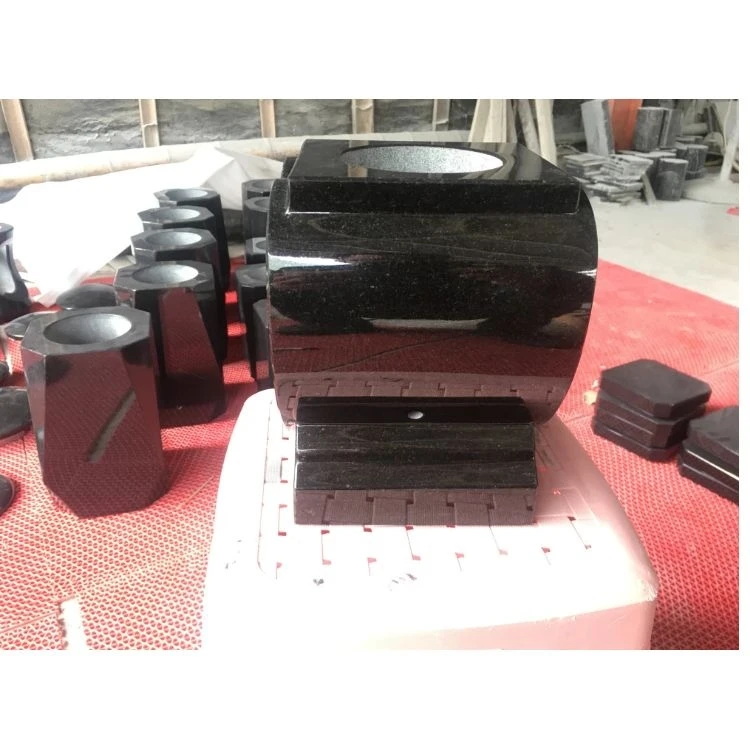 Cemetery wholesale granite monument tombstone memorial vase Heart Shape