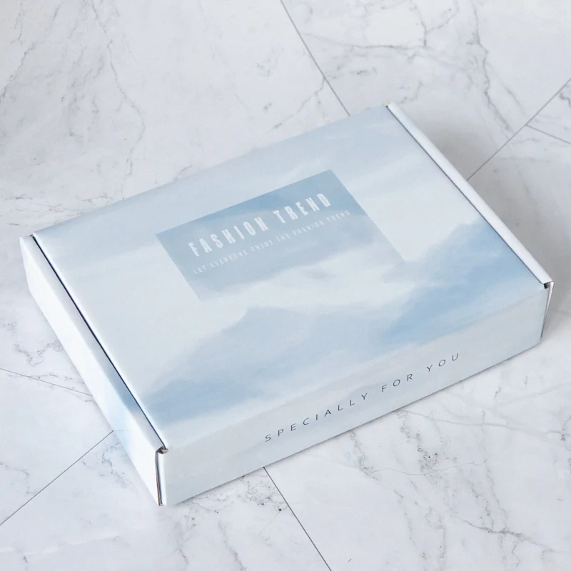 china manufacturer made luxury pink paper gift packaging shipping boxes mailer corrugated recycled packaging box