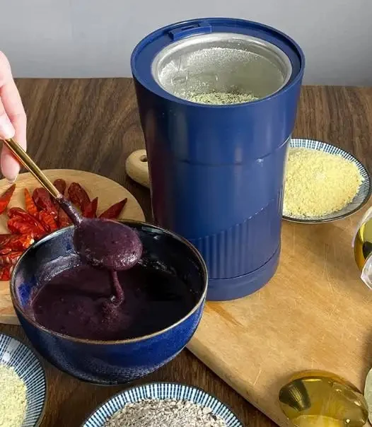 Portable Grain Grinder Machine Mini Blender Baby Food Processor Electric Coffee Bean Mill