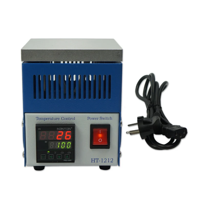 HT-1212 Constant Temperature Digital Display Heating Platform 800W Preheating Station for BGA Reballing Hot Plate 220V 110V