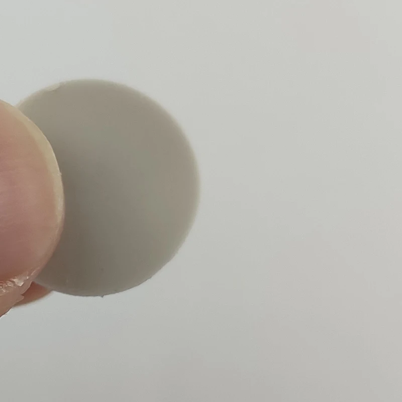 Shock-absorbing 1mm thick thermally conductive silicone Circular silicone heat sink