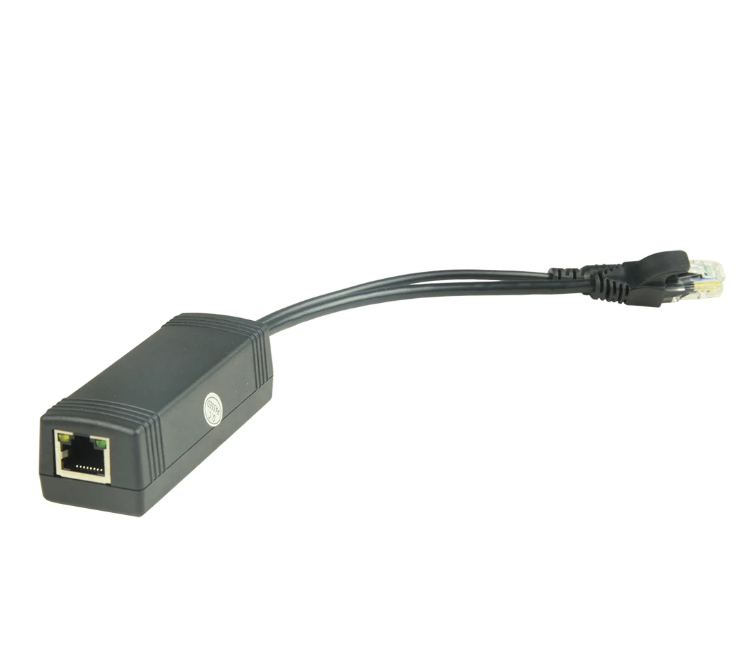 Мини PoE ethernet-камера видеоразветвитель кабель