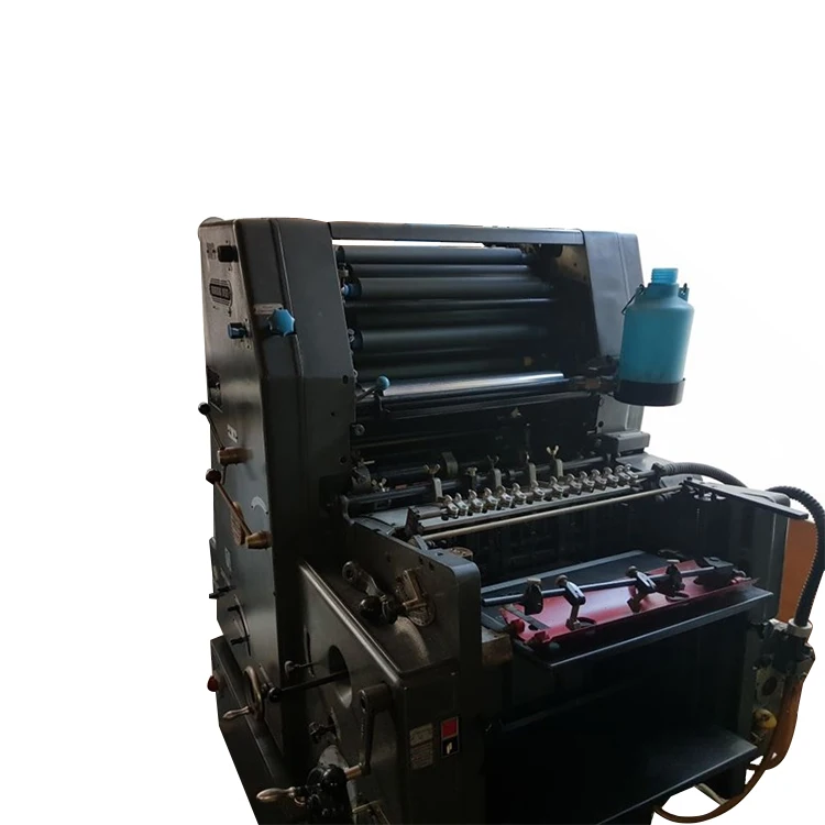 HEIDELBERG GTO 46 PLUS 1978, бывшая в употреблении печатная машина, распылитель порошка, офсетный пресс