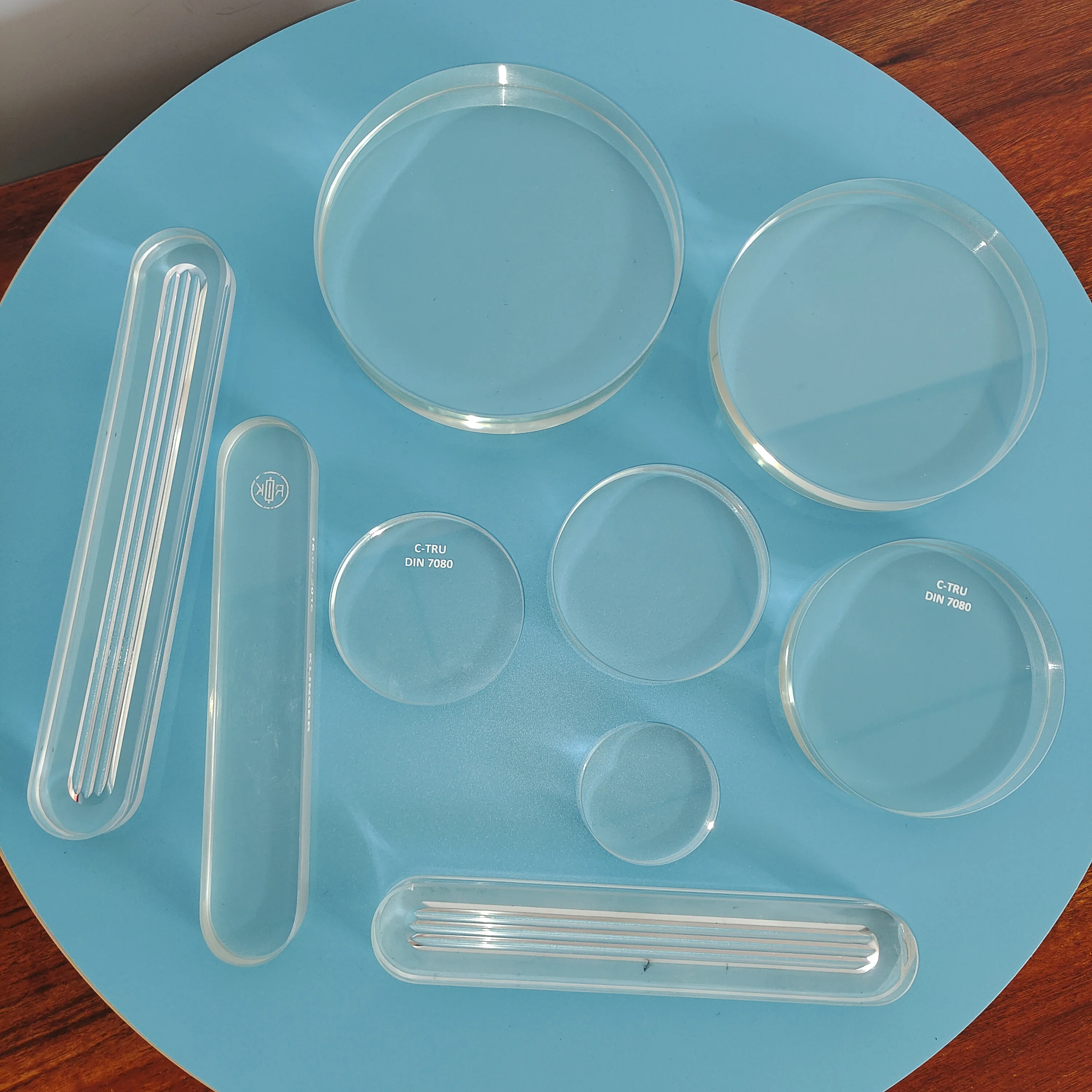 Circular Sheet Round Sight Glass Customised 99.99% Pure Quartz Fused silica quartz Glass fused Silica quartz glass tube