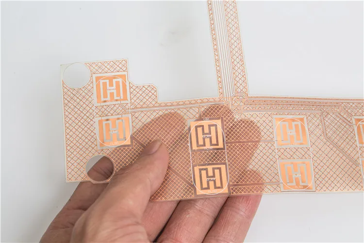  OEM pcb factory индивидуальная печатная плата прозрачная ПЭТ мягкая
