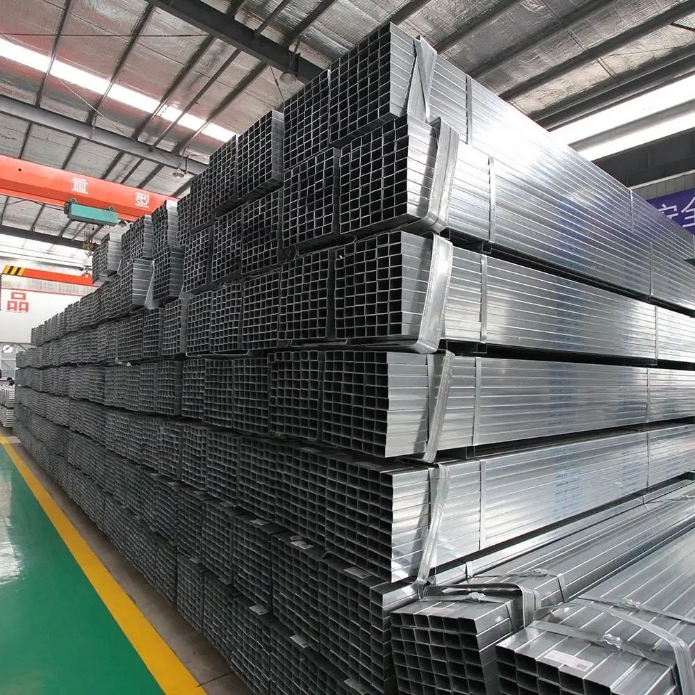 ASTM A500 Q235 Galvanized Mild Steel Square Hollow Section for Construction - Durable Iron Pipe & Steel Square Bar.