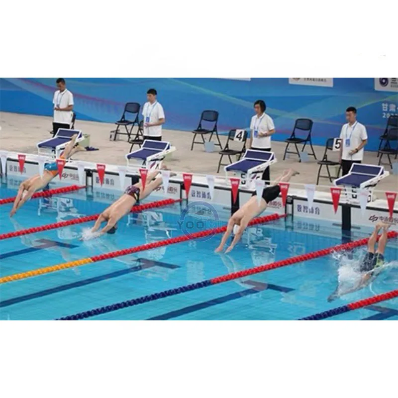 Factory olympic swimming pool professional start block competition jumping platform removable track starting blocks price