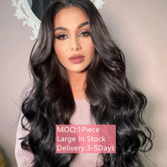 Addictive body wave peruvian natural hair 360 lace frontal wig brazilian hd full lace front human hair wigs for black women