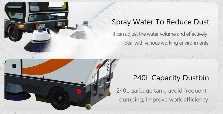Factory Price Customized Road Sweeper For Street Cleaning