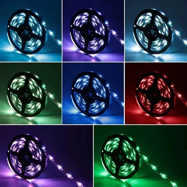 USB Bluetooth Смарт-полосы RGB5050 набор световых лент светодиодная семицветная атмосфера 5 В пульт дистанционного управления цветной свет