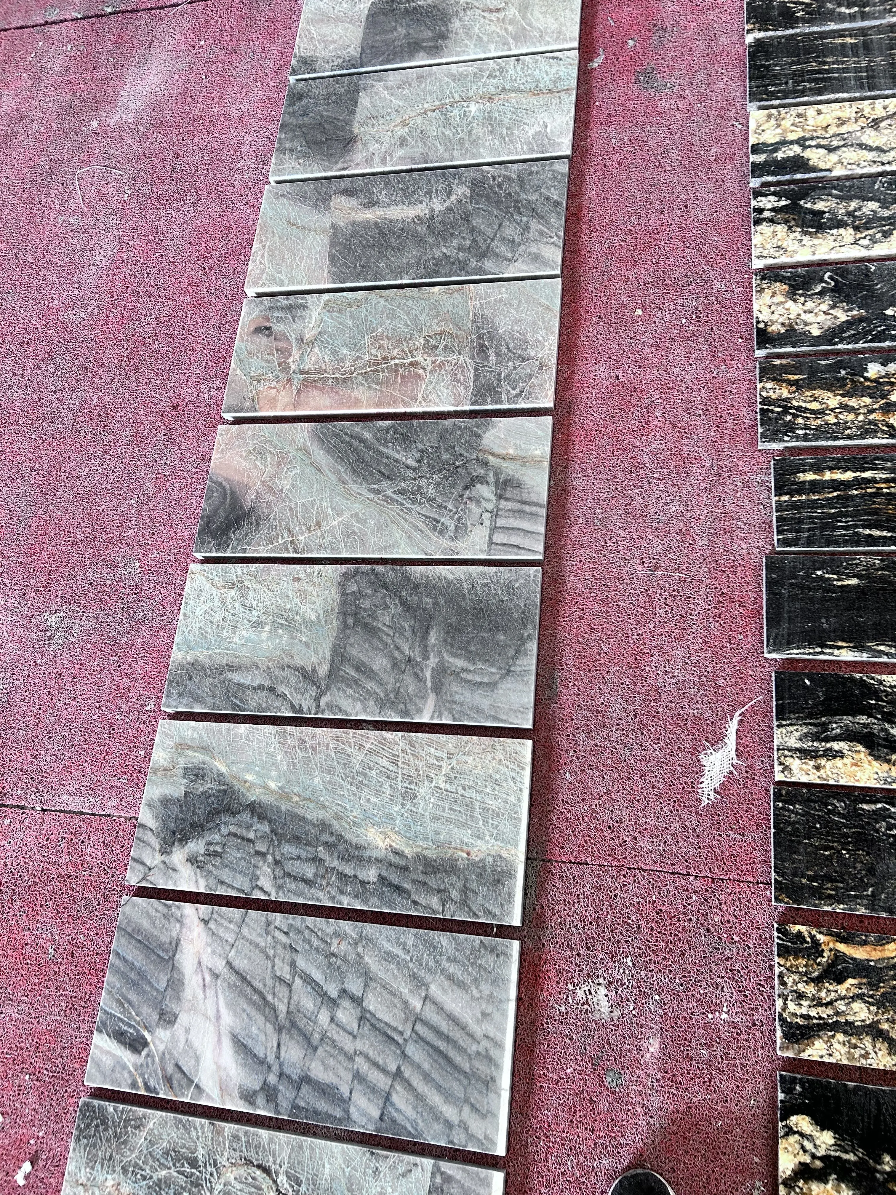 Home Front Tables Sintered Stone Large Porcelain Slabs Floor Tiles Black Galaxy Taurus Granite Marble