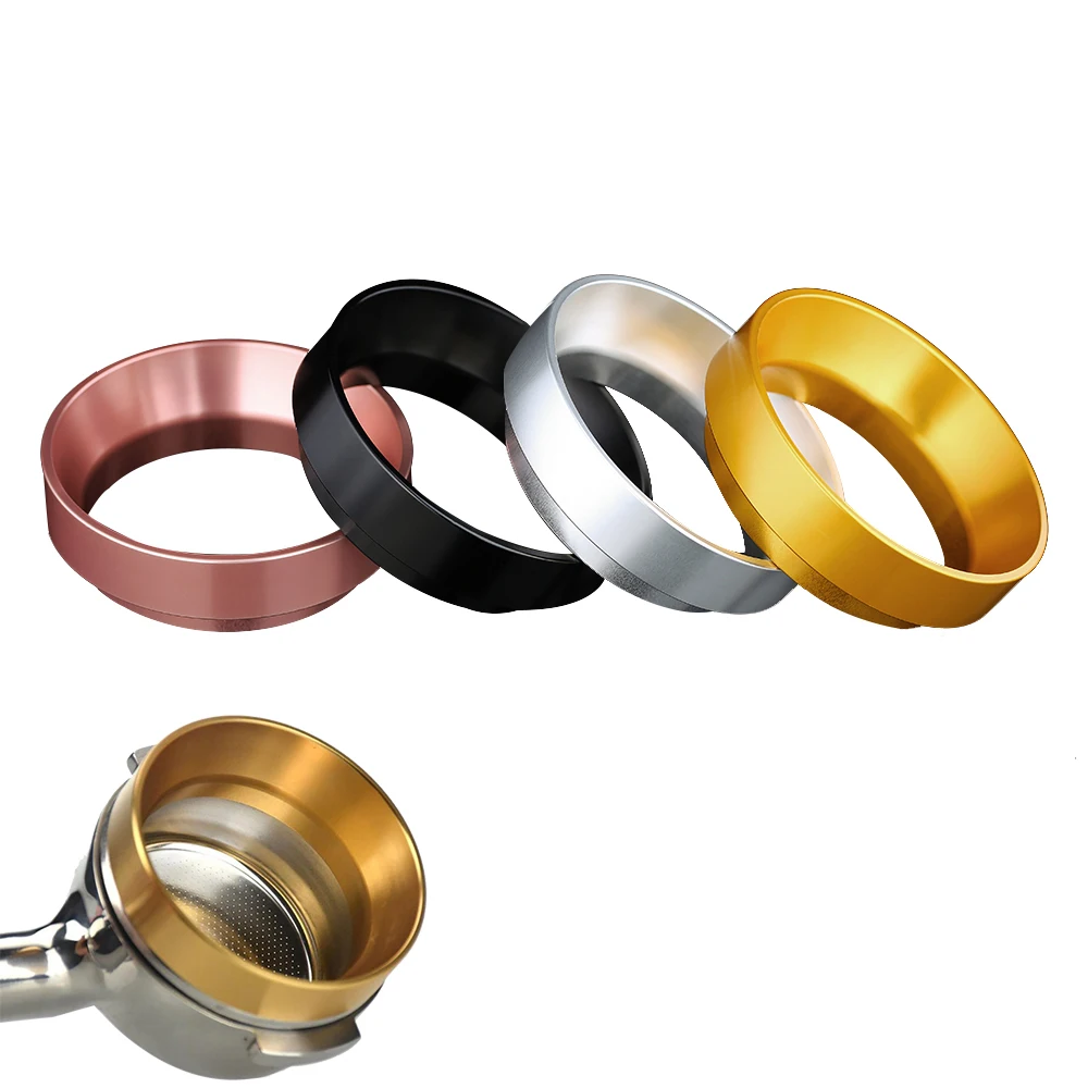 1PCS Magnetic Intelligent Espresso Coffee Dosing Ring Funnel Cafe Ground 51/54/58MM Portafilters Espresso Coffee Tamper Tool