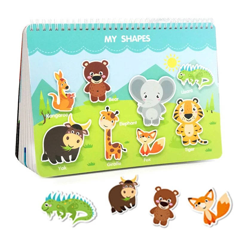 Custom Baby Touch And Feel Board Book Kids Sensory Montessori Quiet Book For Toddlers