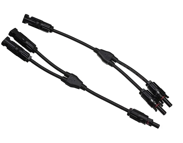 SeanRo 2 in 1 Solar PV Solar Connector Parallel branch Connector Male to Female Solar Parallel Connector y branch