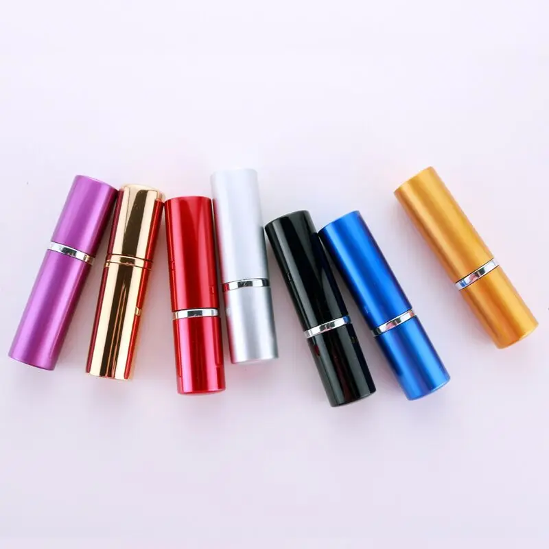 
3ml 5ml 10 ml aluminum perfume atomizer refillable spray bottle 